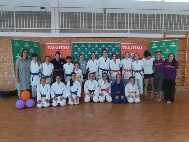 En imágenes, "Más Guerreras" del Club Tai-Jitsu Llanera