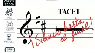 El Festival Buenas Noches acoge este sábado el estreno absoluto de la ópera 'TACET: ¡Silencio hasta el final!'