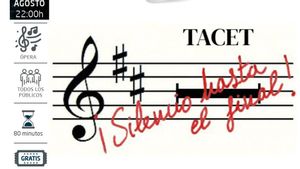 El Festival Buenas Noches acoge este sábado el estreno absoluto de la ópera TACET: ¡Silencio hasta el final!.