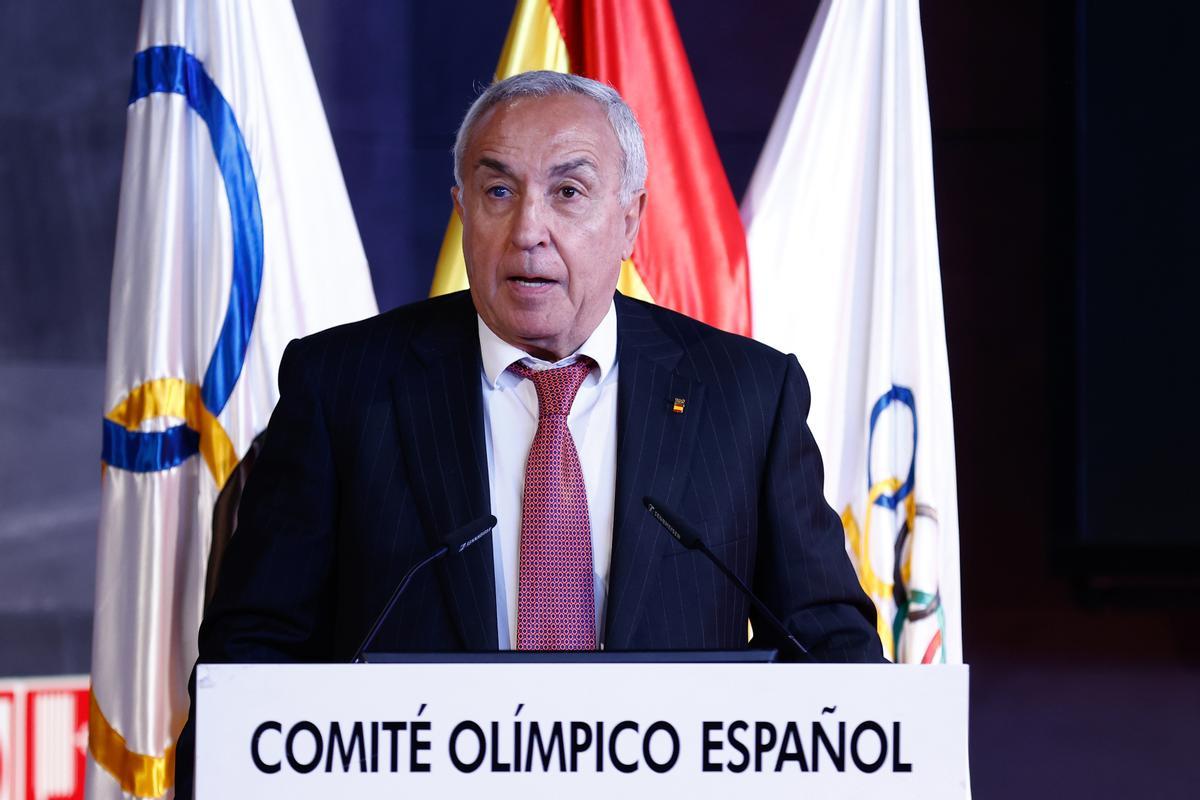 Archivo - Alejandro Blanco, presidente del Comité Olímpico Español (COE).
