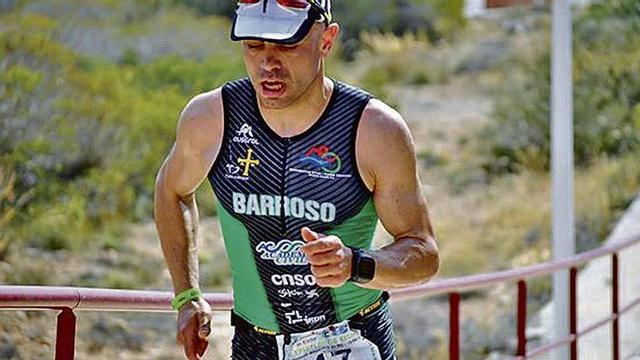 Fernando Barroso, durante una competición.