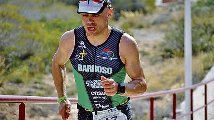 Fernando Barroso, durante una competición.