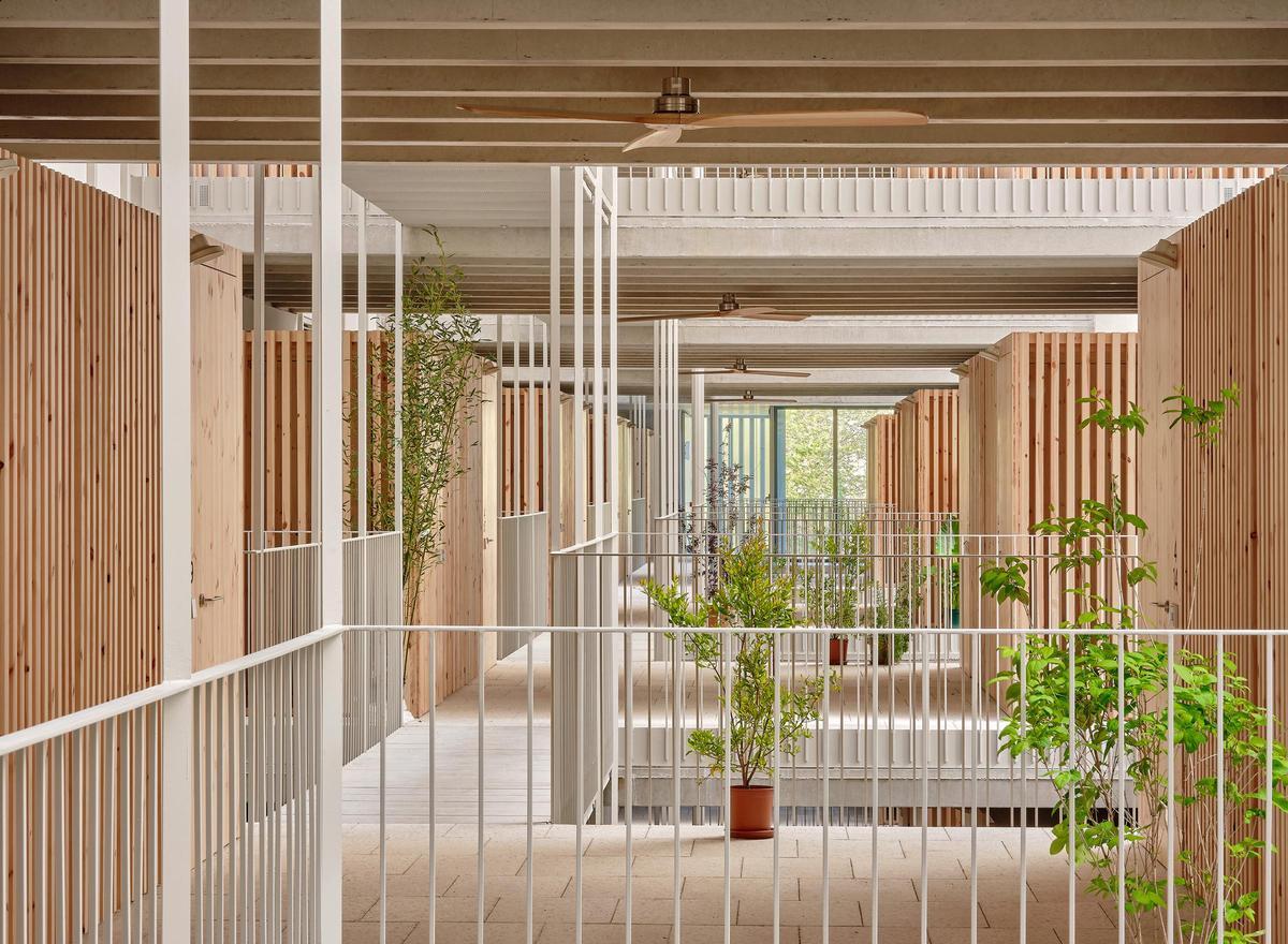 Greenh@use 140 Habitatge Social al 22@ BCN de Barcelona de peris+toral.arquitectes L3J Tècnics Associats.