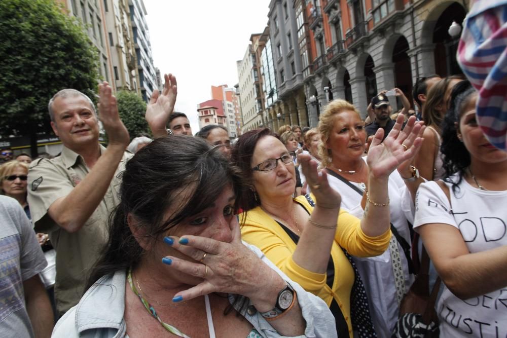 Concentración en Gijón