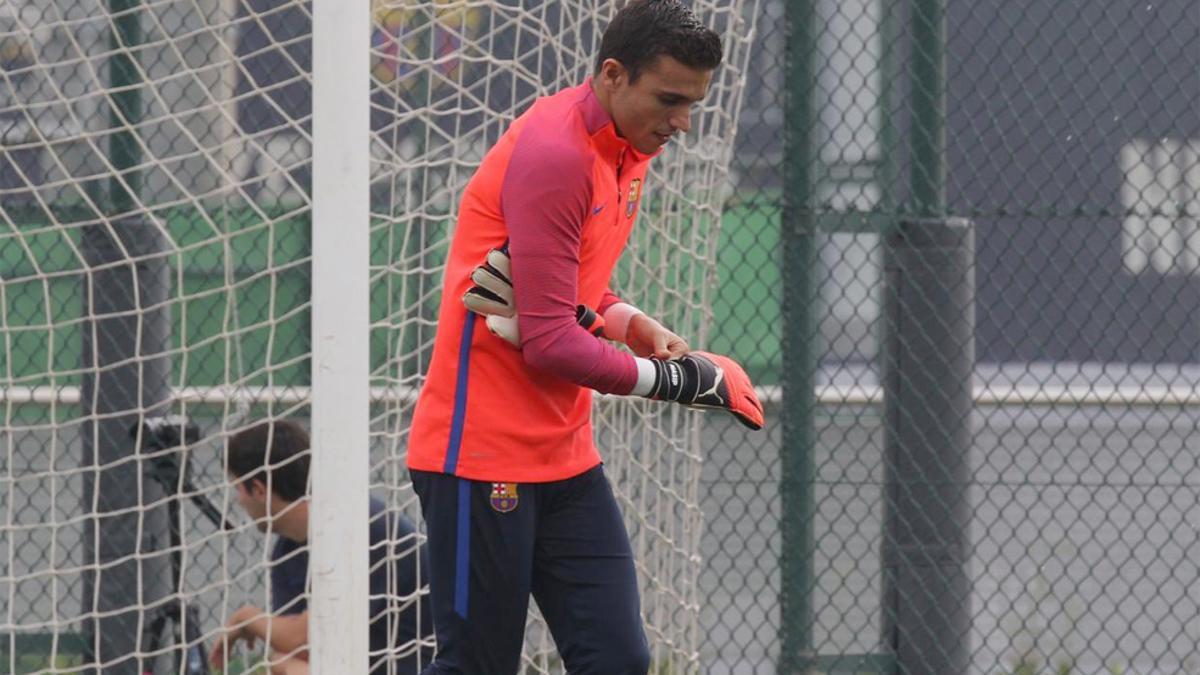 Jordi Masip, tercer portero del Barça