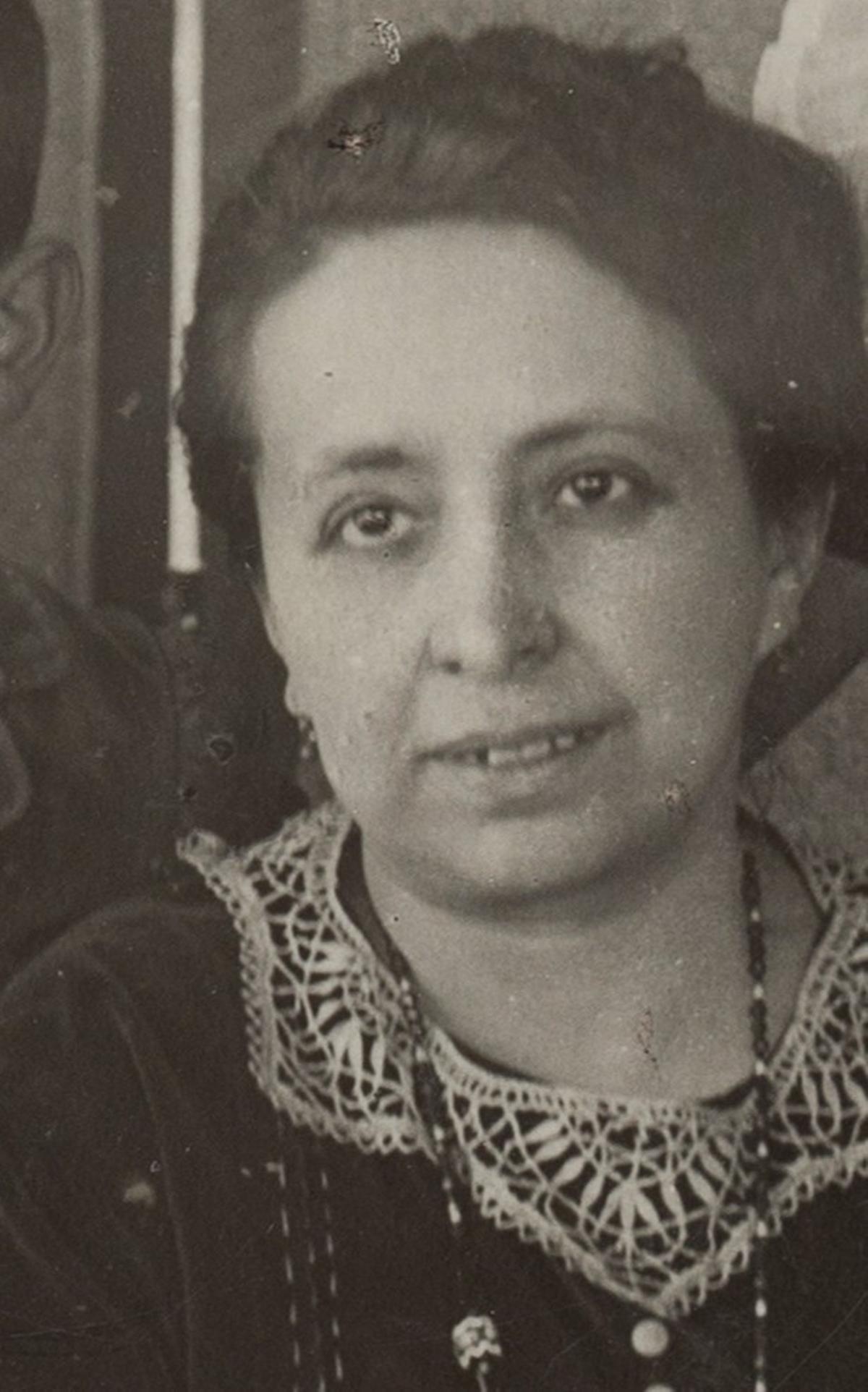 Retrato de Josefina Blanco, perteneciente al archivo de la Fundación Valle-Inclán.