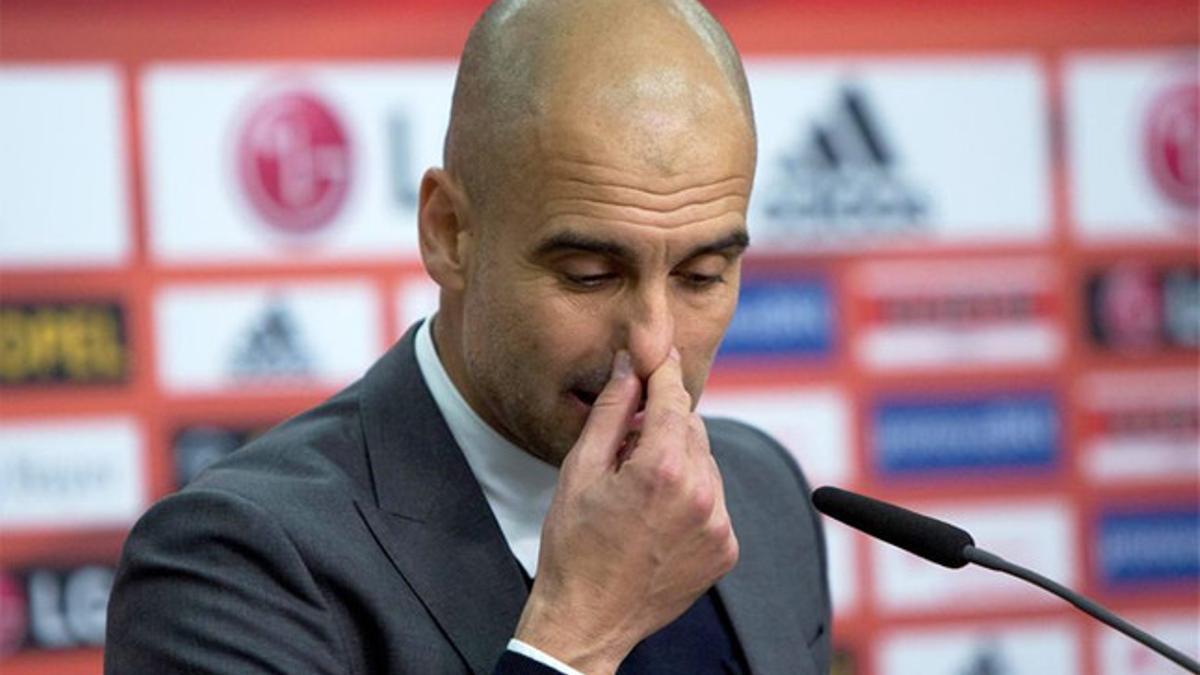 Guardiola está sufriendo críticas en Alemania