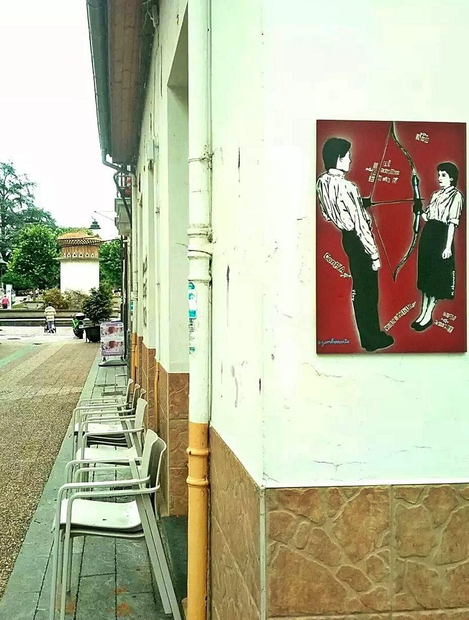 La última creación de Gamberrarte en las calles comerciales de la capital sierense.