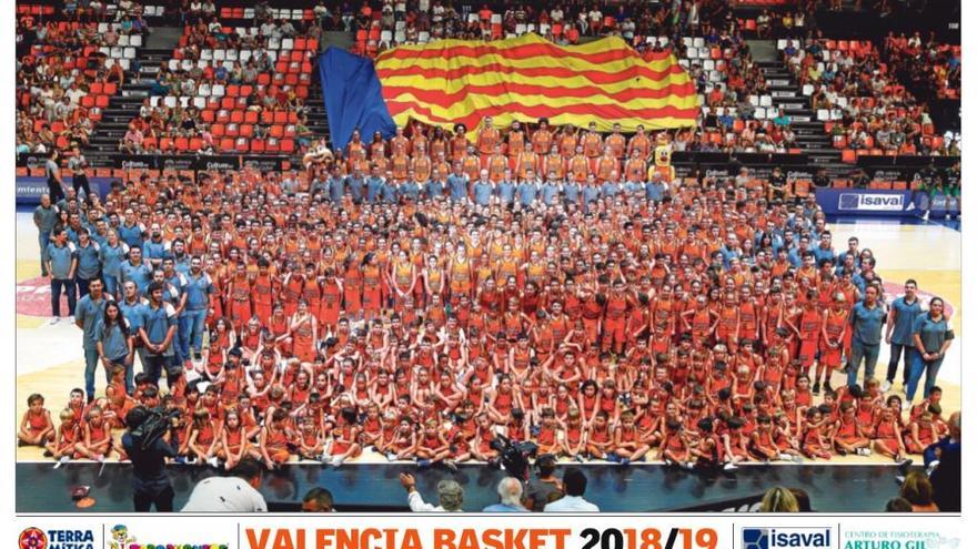 Hoy el póster del Valencia Basket y su cantera con SUPER