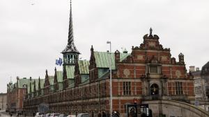 La antigua Bolsa de Copenhague