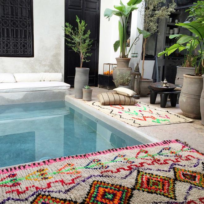 Piscina, riad, Marrakech