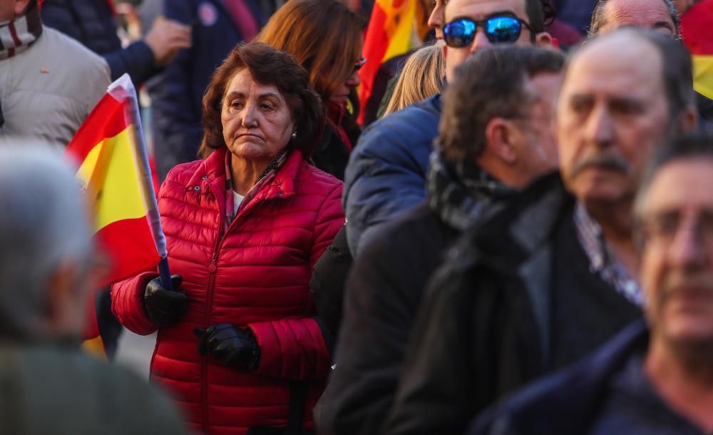 Concentración de Vox en València