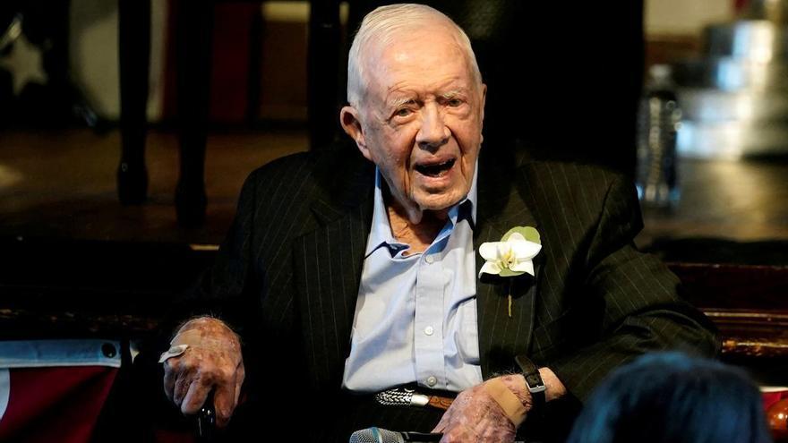 El expresidente de EEUU Jimmy Carter comienza a recibir cuidados paliativos en su casa