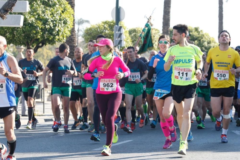 Media Maratón Murcia: Paso por Puente Reina Sofía