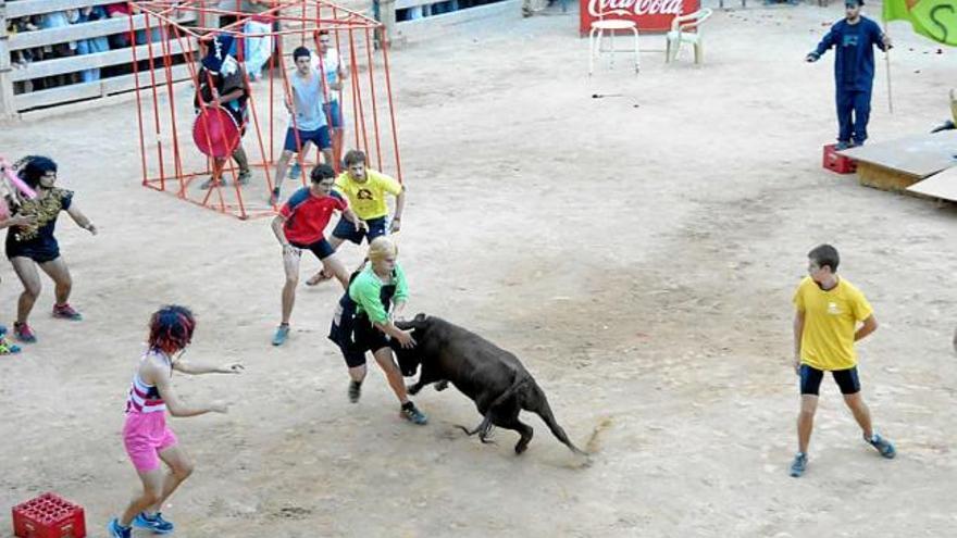 Una vaqueta en plena acció en el primer dels números còmics d&#039;ahir