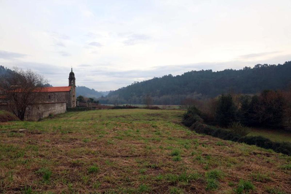 Una vista de la parroquia de San Miguel.