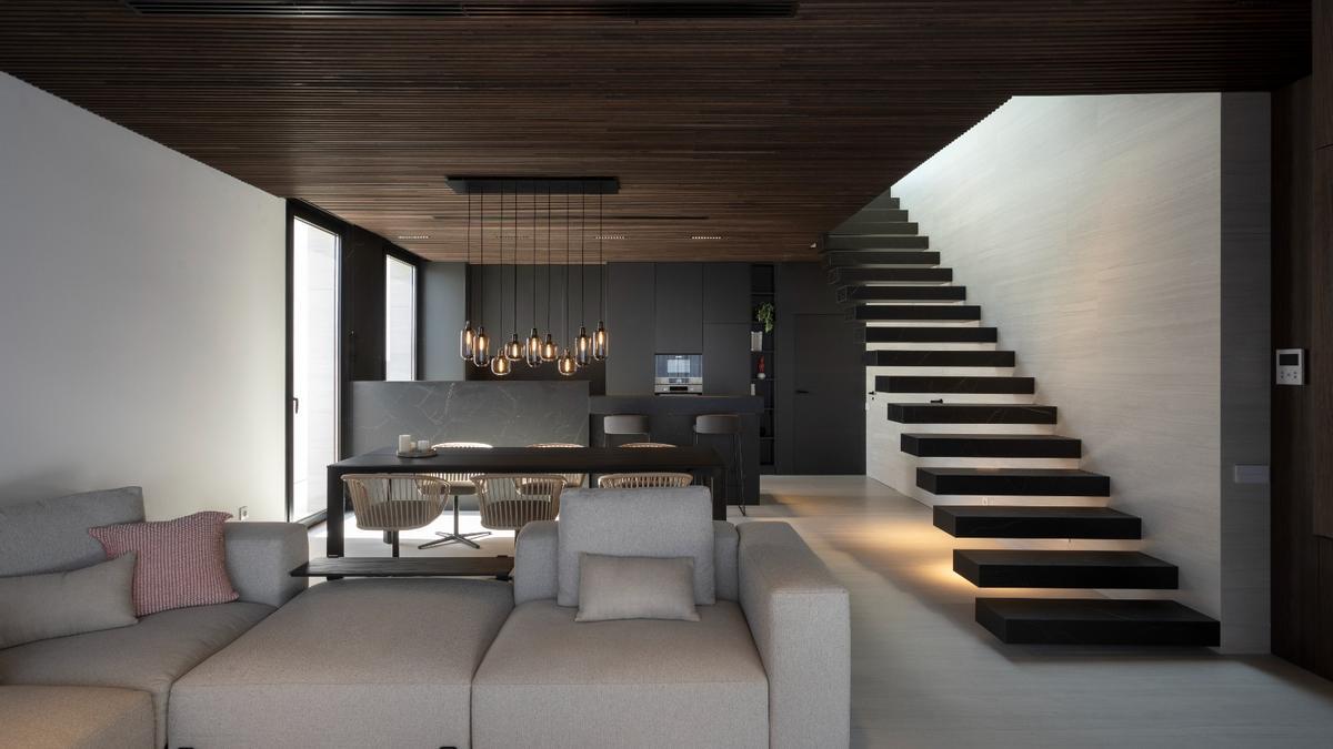 Vivienda en Murcia de Manuel Garcia Asociados con la que han obtenido el Luxury Lifestyle Awards 2023 en la categoría Best Luxury Residential Interior Design.
