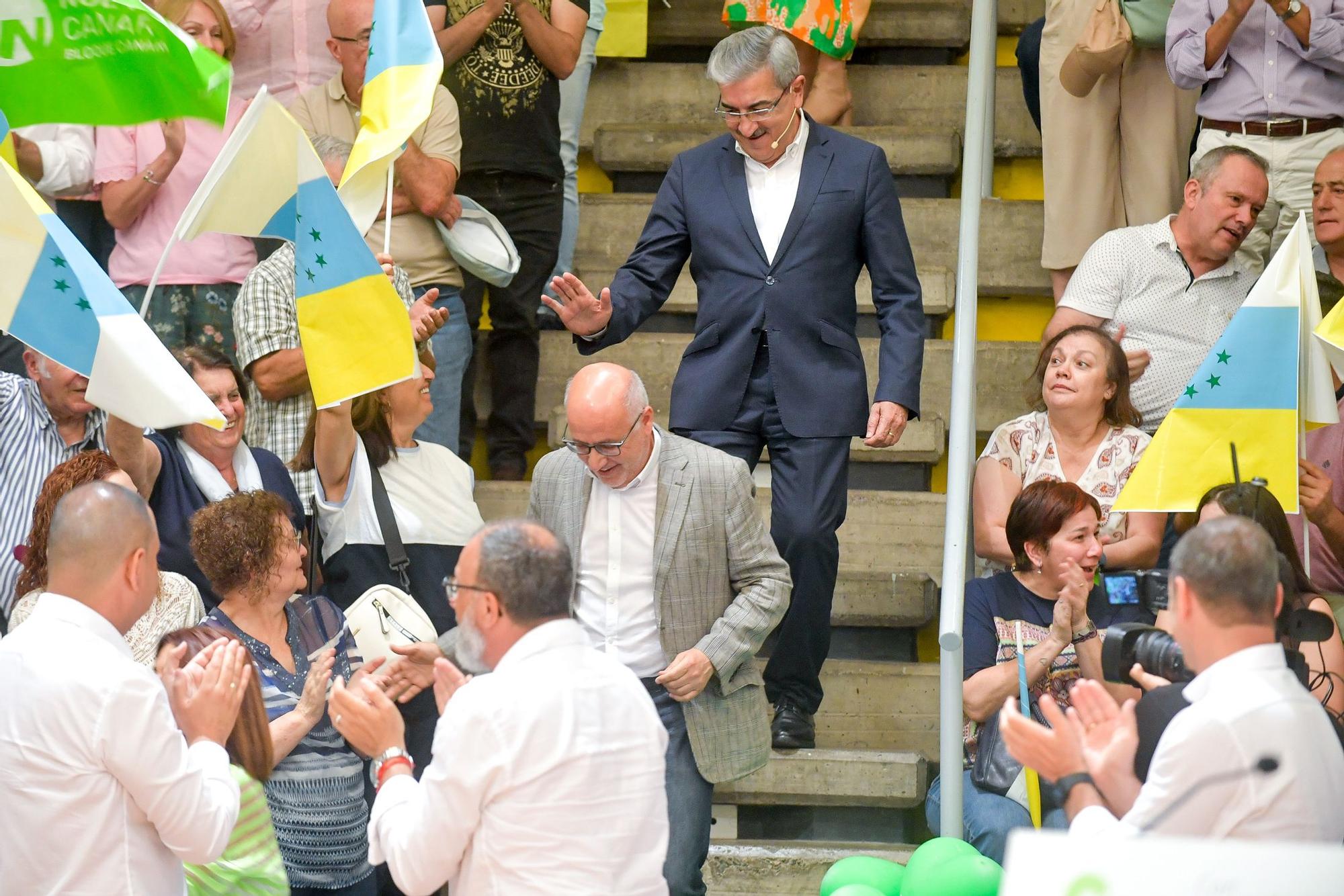 Presentación de candidaturas de Nuevas Canarias a las elecciones del 28M