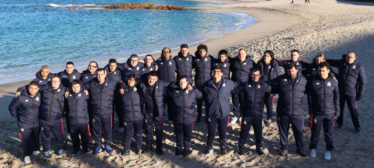 Fin de semana de fiesta del fútbol en Abegondo con la Liga Genuine | IAGO LÓPEZ