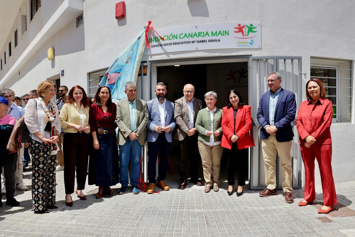Inauguración del nuevo espacio socioeducativo en El Polvorín