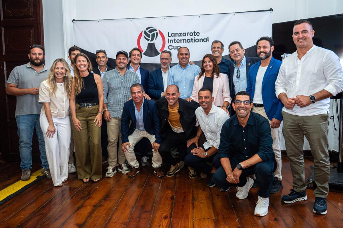Presentacion Lanzarote International Cup 2026, en el Palacio Spínola, en la Villa de Teguise.