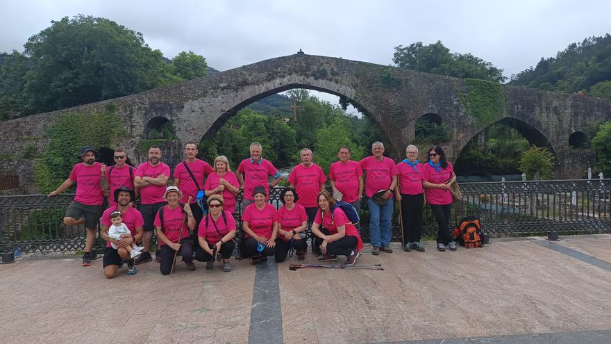 De Tolivia (Laviana) al santuario de Covadonga, a pie
