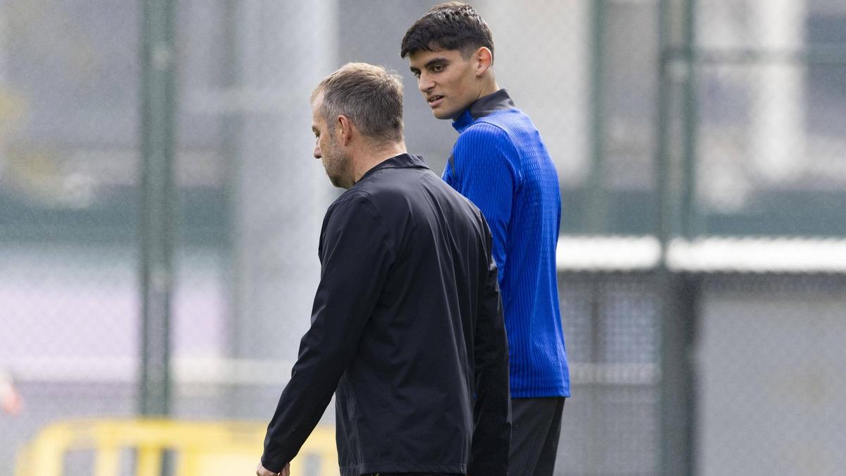 El Barça ya entrena en la segunda sesión del día