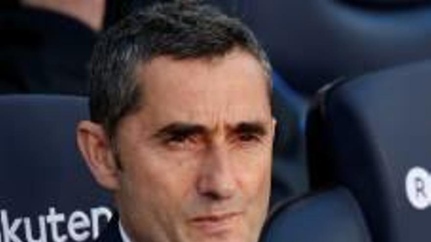 Ernesto Valverde, tranquil, ahir