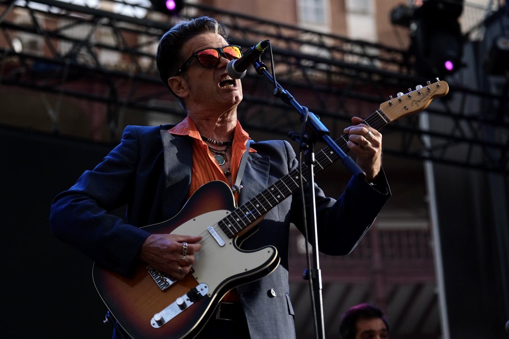 Juan Perro, en concierto en el Brisa Festival.