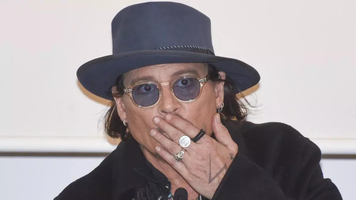 Johnny Depp en el festival de cine de Sevilla