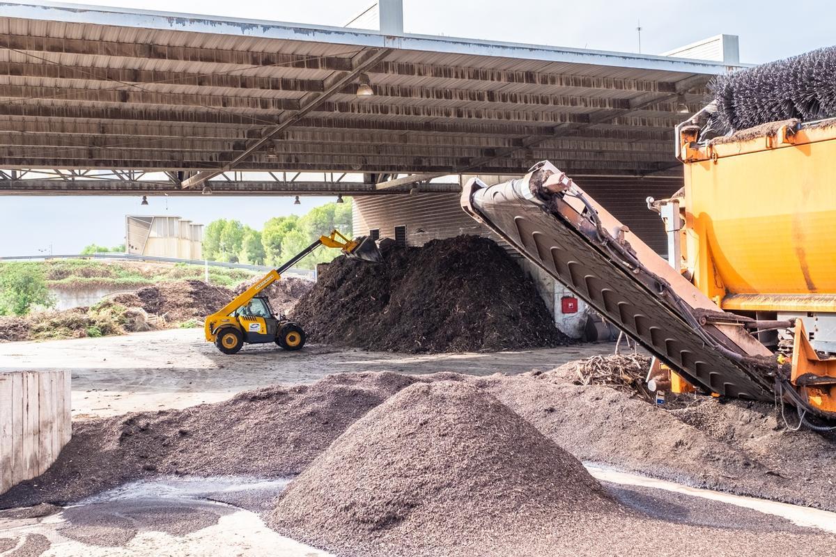 Planta de compostatge a Calvià.