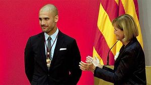 A l’acte hi han assistit el president de la Generalitat, Artur Mas, i del FC Barcelona, Sandro Rosell.
