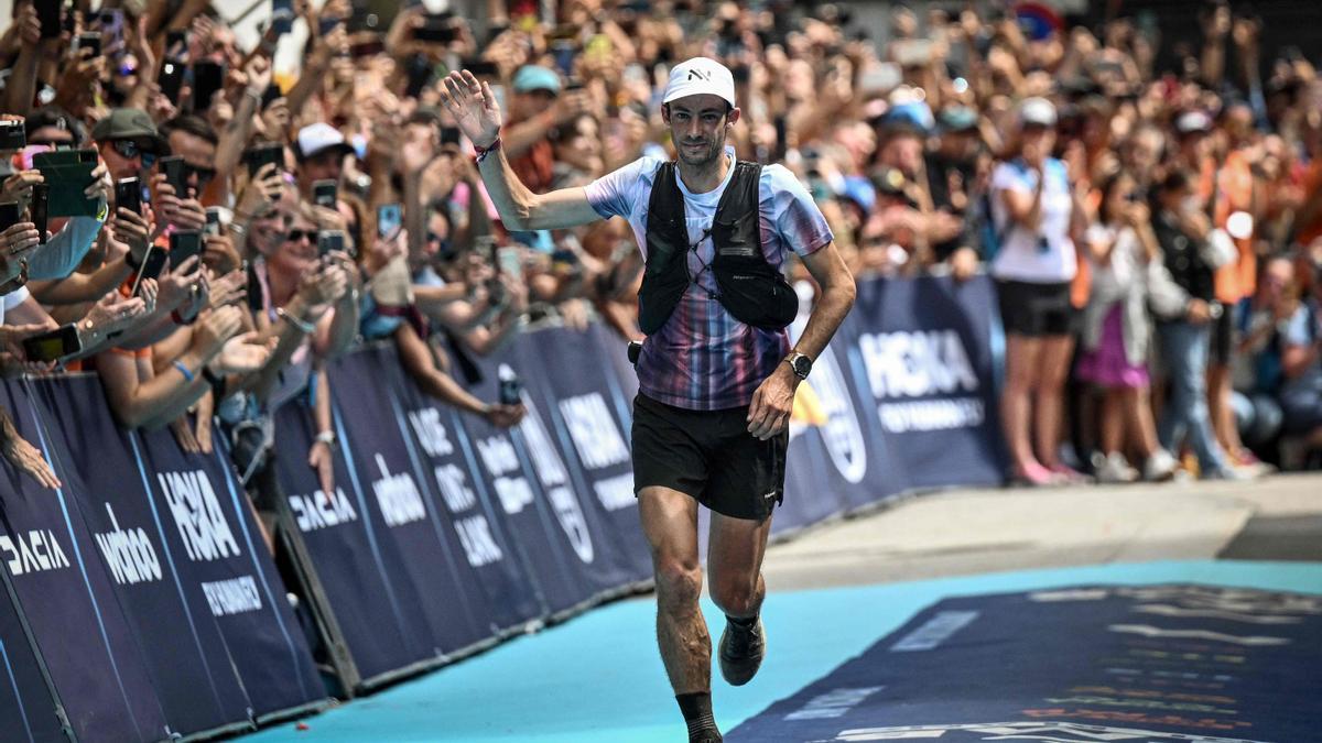 Kilian Jornet en el Ultra Trail Mont-Blanc 2022