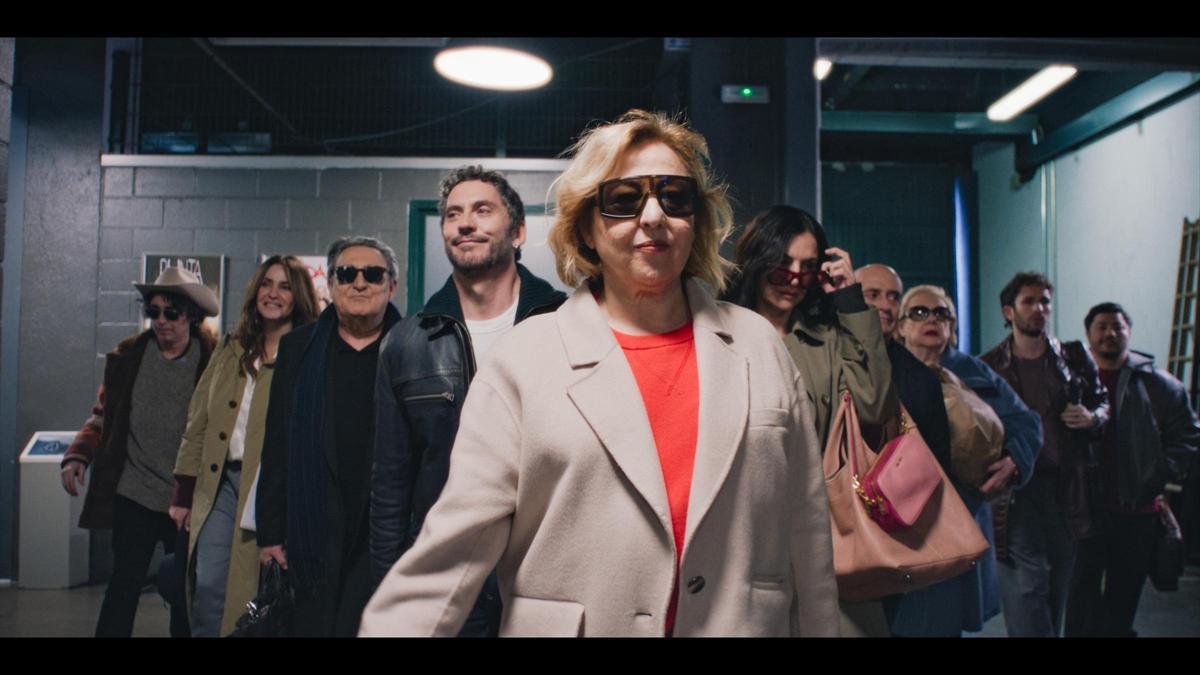 Fotograma de la película «Aída y vuelta»