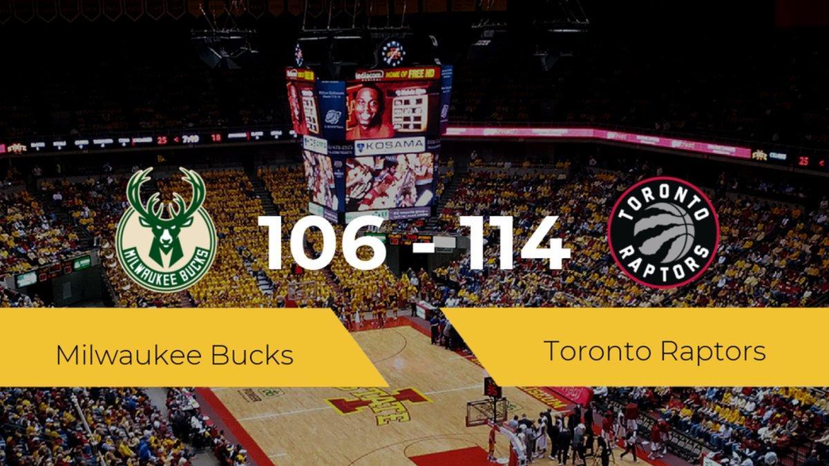 Triunfo de Toronto Raptors ante Milwaukee Bucks por 106-114