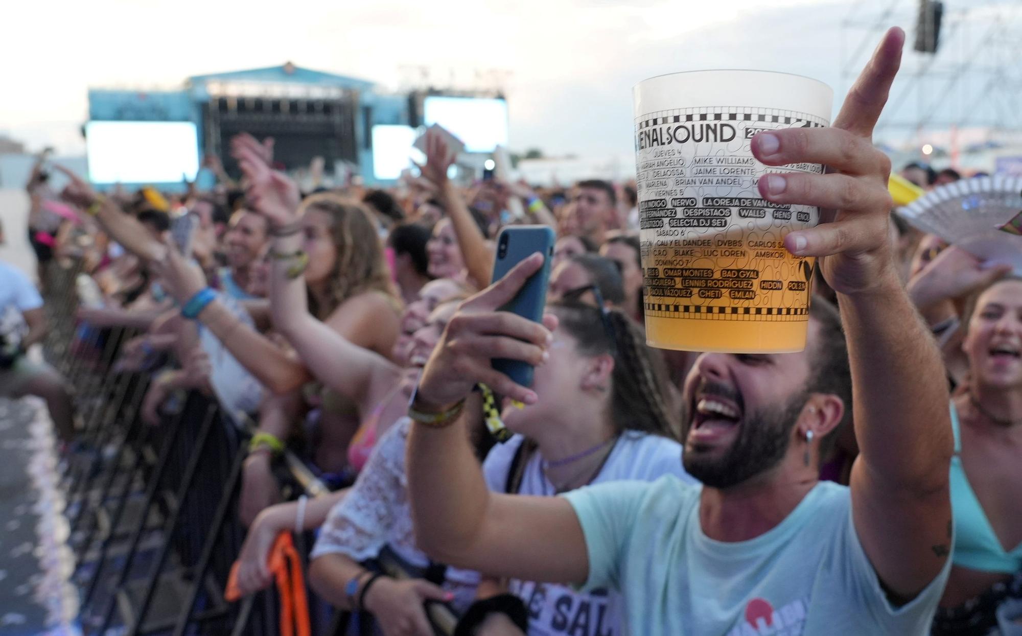 Las mejores imágenes de este viernes del Arenal Sound