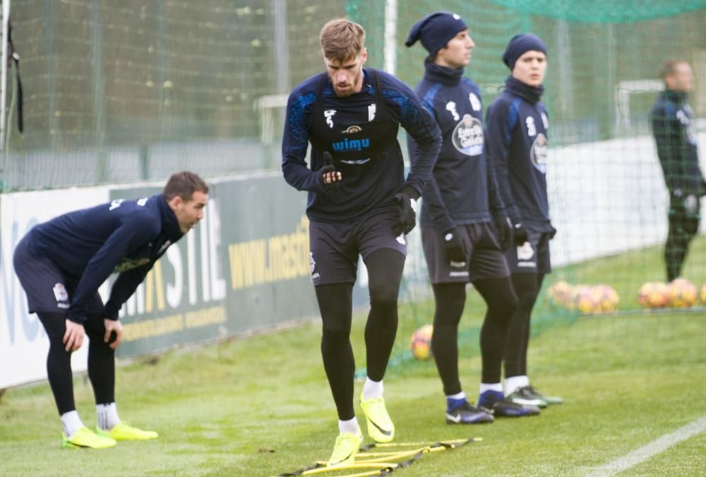 El Deportivo prepara la visita a la Unión Deportiva Las Palmas