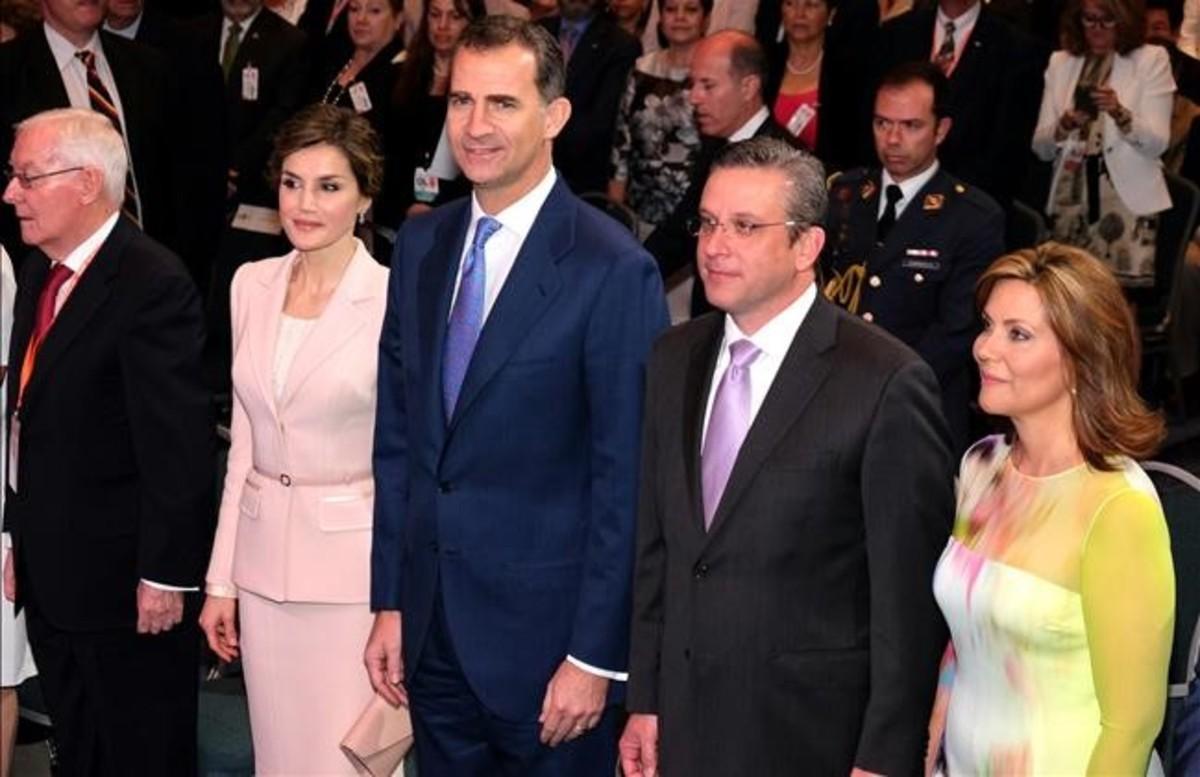 Els Reis inauguren a Puerto Rico el congrés internacional de la llengua espanyola