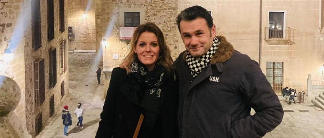 Andrea Ropero e Iñaki López.