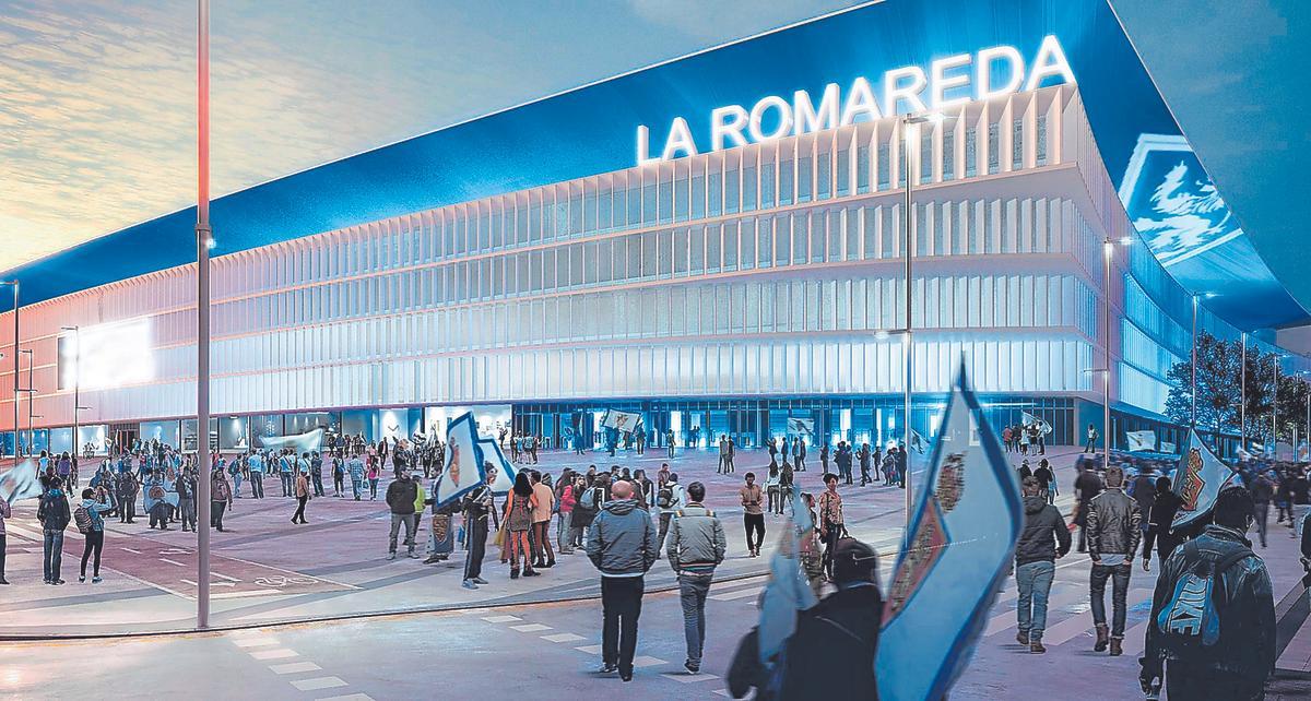 Imagen de la Nueva La Romareda.