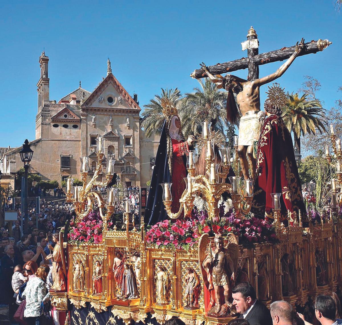 HERMANDAD DEL CRISTO DE GRACIA. PASO DEL CRISTO DE GRACIA, REALIZADO POR MIGUEL ARJONA, ESTRENADO EN 1982.