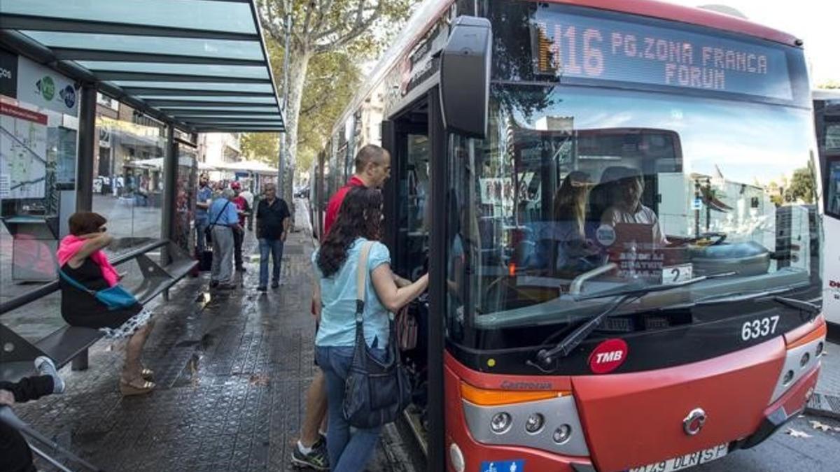 Un autobús de Barcelona