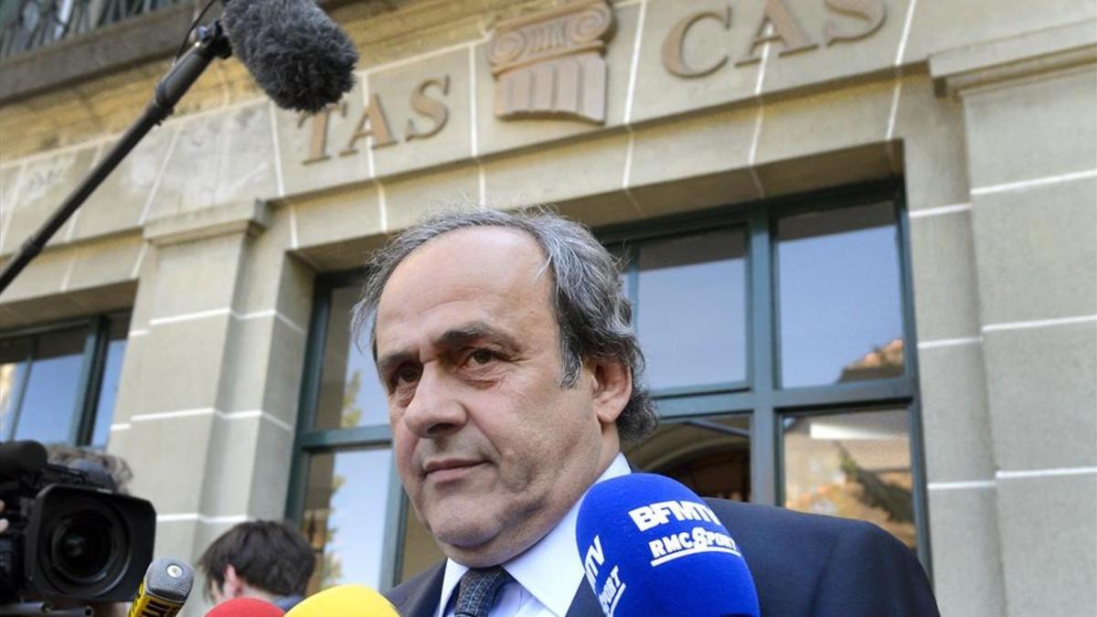 Platini no ha logrado que su recurso prospere