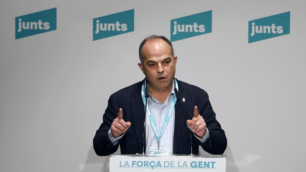 El secretario general de Junts per Catalunya, Jordi Turull.