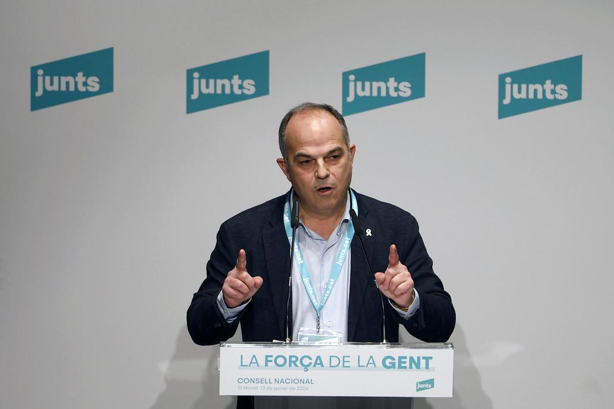 El secretario general de Junts per Catalunya, Jordi Turull.