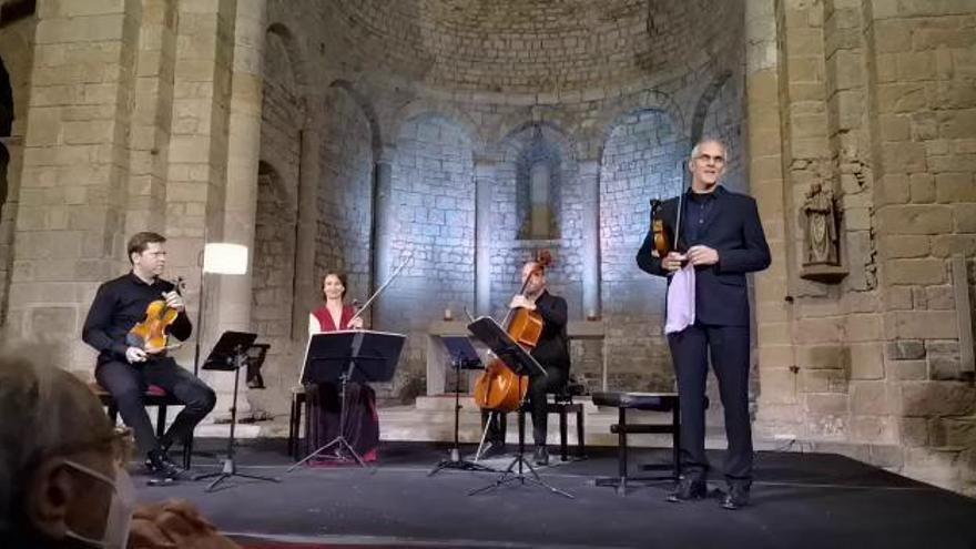 El Quartet Casals actua a Vilabertran