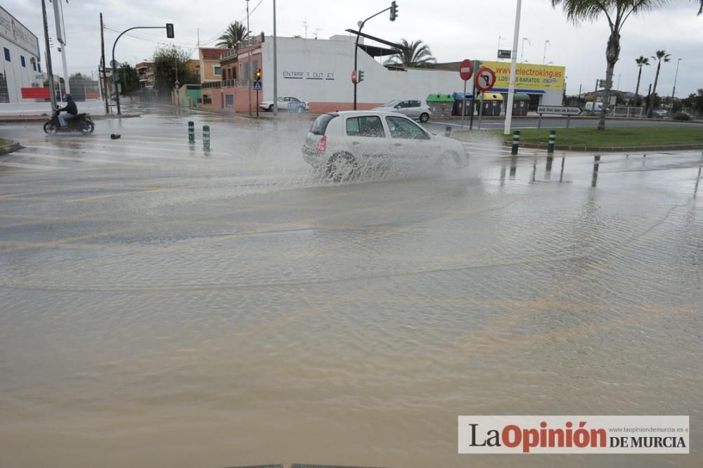 Las consecuencias del temporal en Murcia