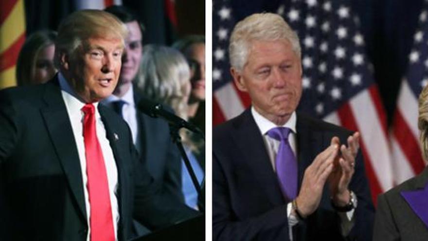 Clinton ofrece su apoyo a Trump