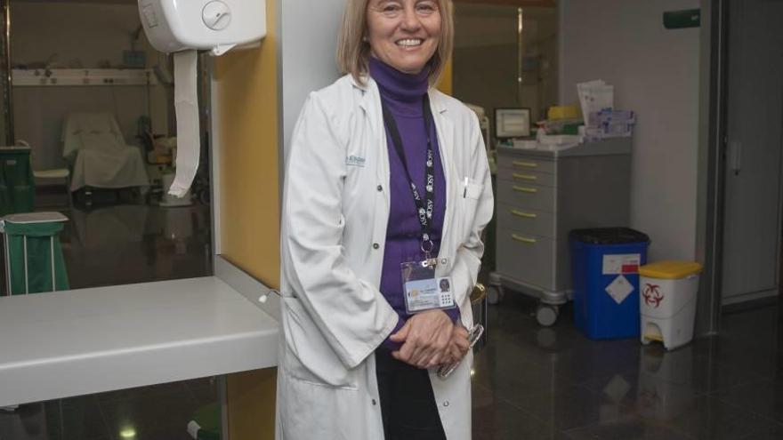 Josefa Terrasa, jefa de Oncología de Son Espases, durante una entrevista concedida a este diario.