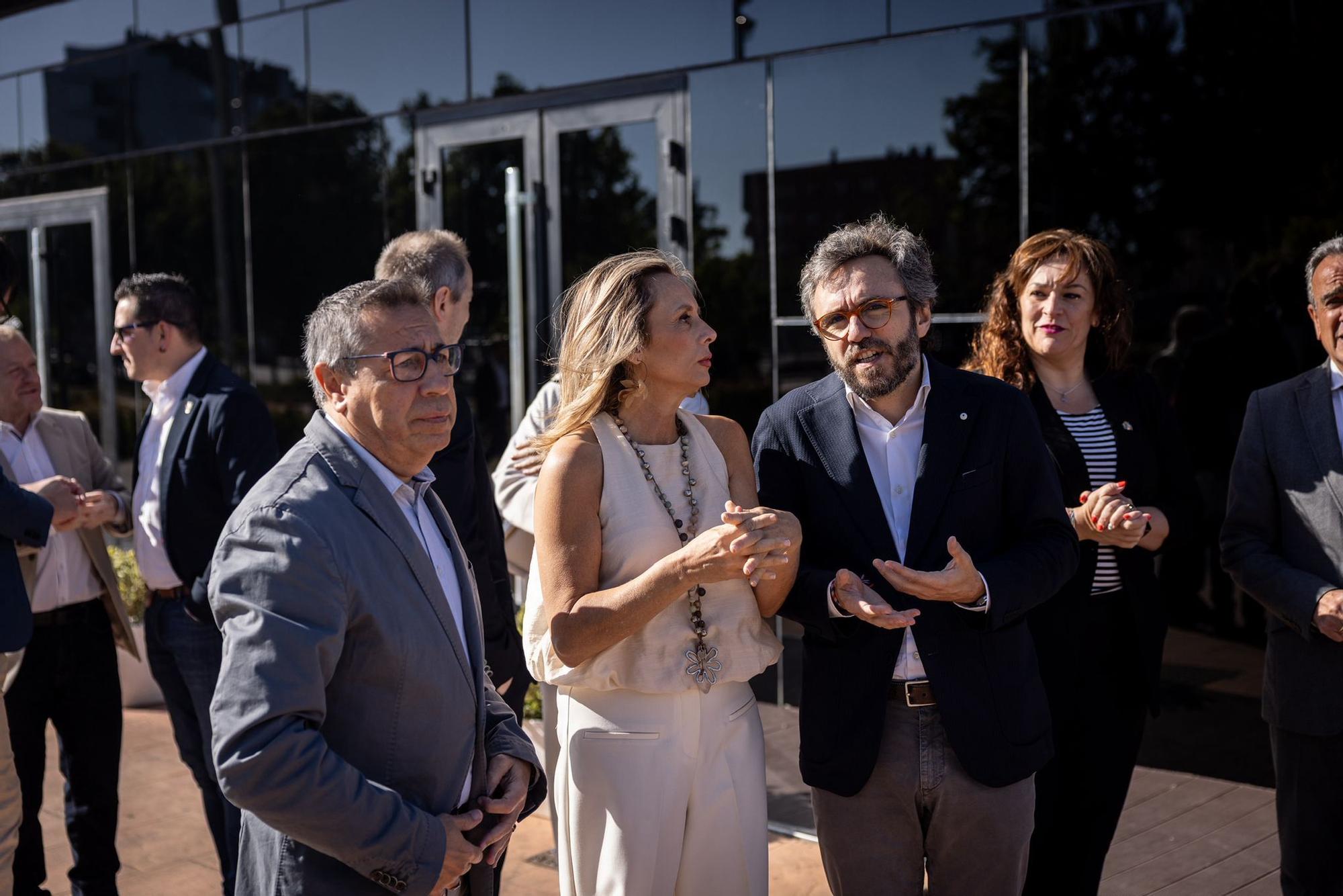 En imágenes | Desayuno informativo organizado por EL PERIÓDICO DE ARAGÓN con Salvador Illa y Pilar Alegría en Zaragoza